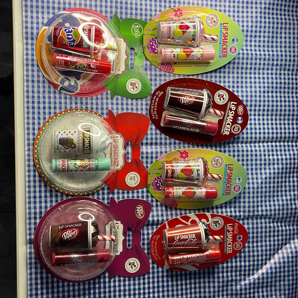 All brand new lip smacker lip glosses